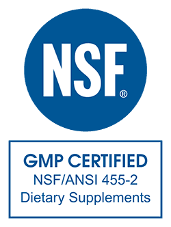 NSF/ANSI 455-2 dietary supplements cGMP certified mark